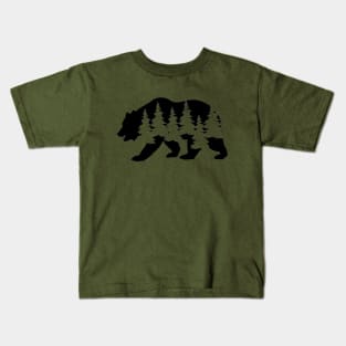 Rustic Bear Kids T-Shirt